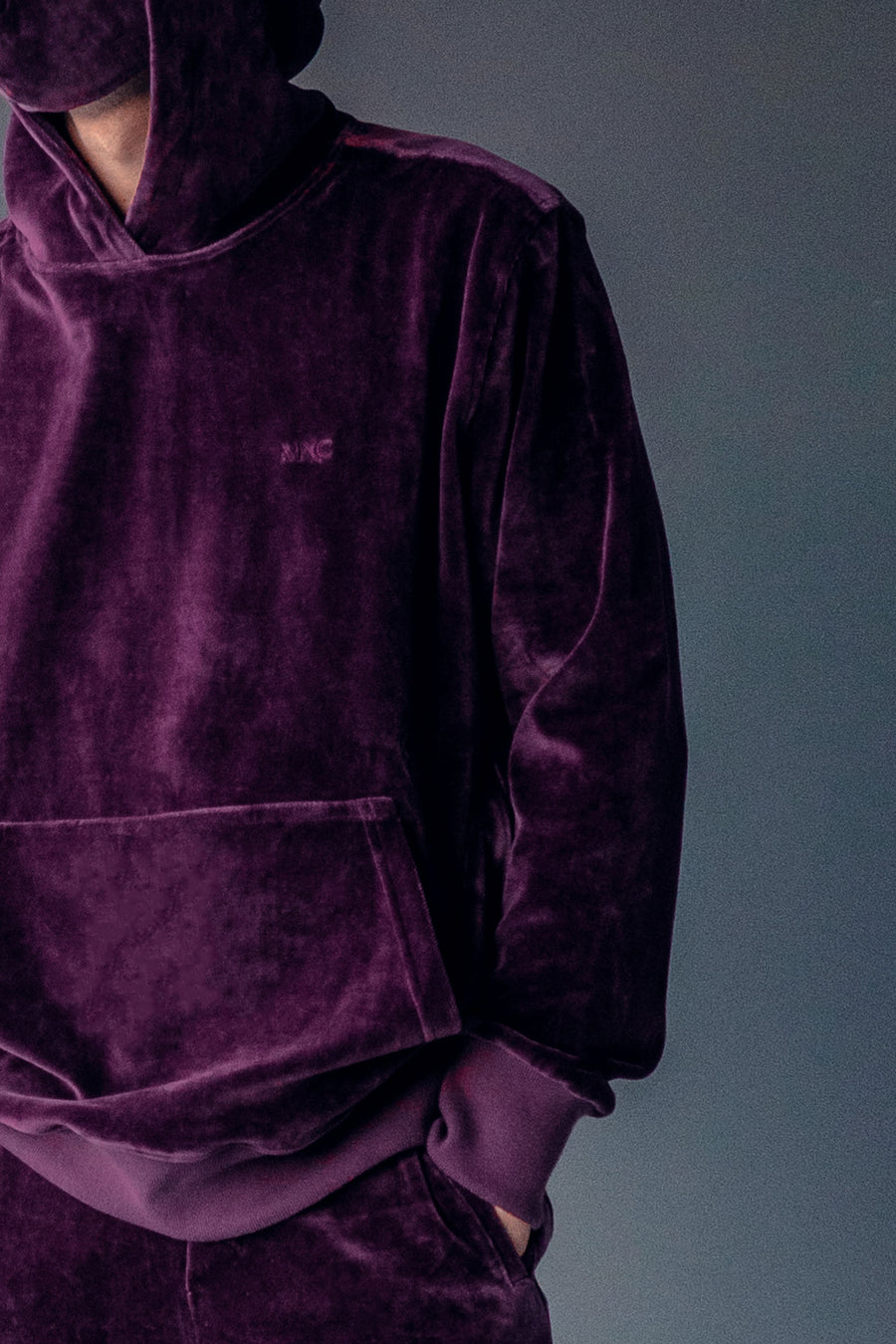 VELOUR HOODIE // PURPLE LIMITED EDITION
