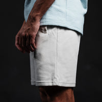 Velours-Shorts Off-White 